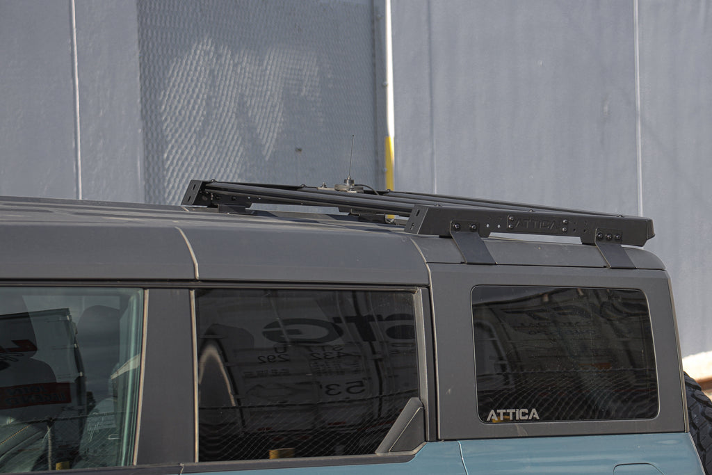 2021-2024 Ford Bronco Terra Series Rear Section Roof Rack Platform by Attica 4x4