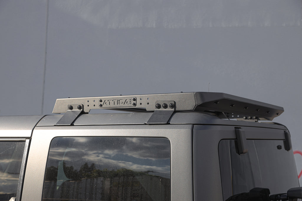 2021-2024 Ford Bronco Terra Series Rear Section Roof Rack Platform by Attica 4x4