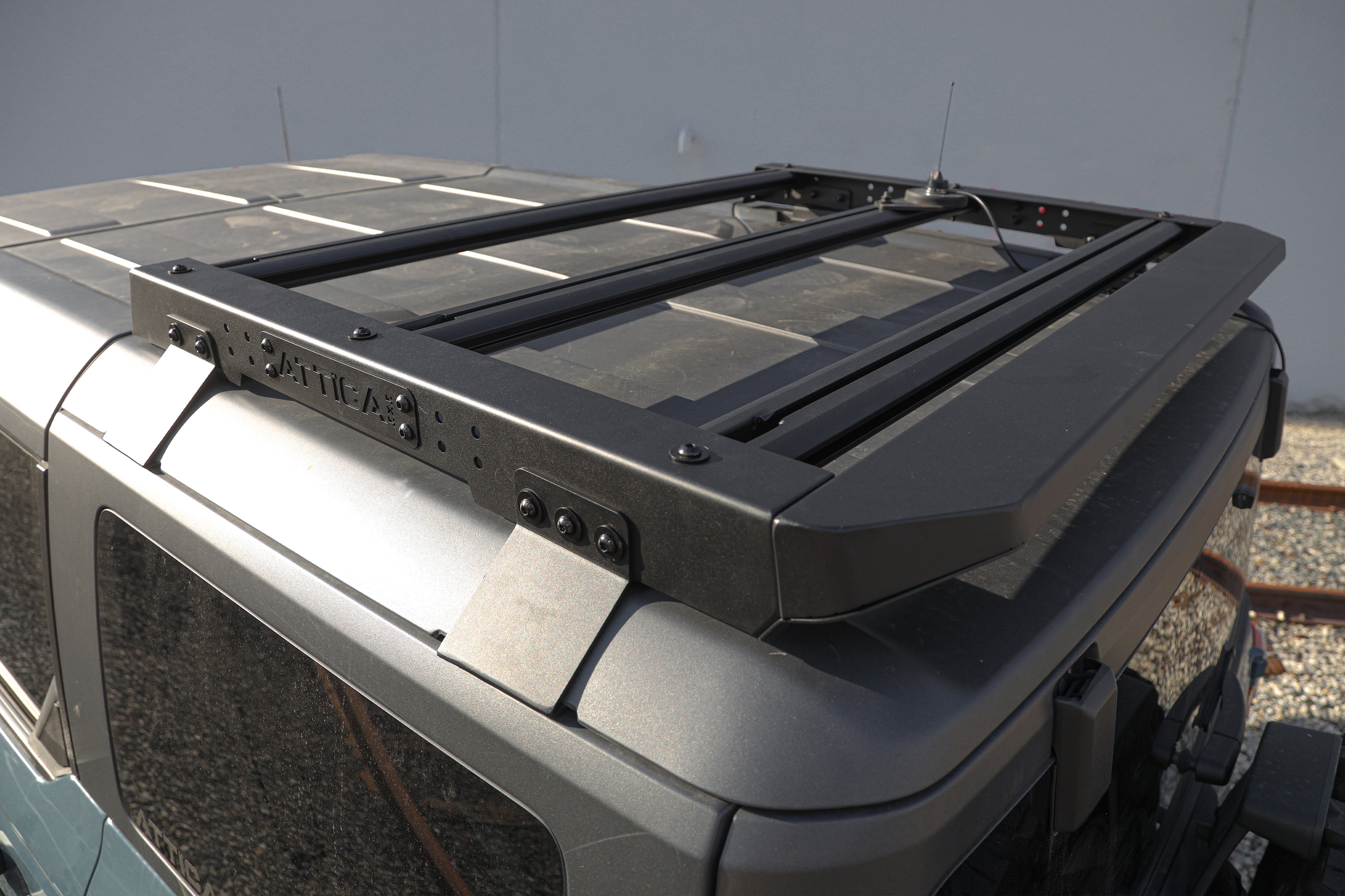 2021-2024 Ford Bronco Terra Series Rear Section Roof Rack Platform by Attica 4x4