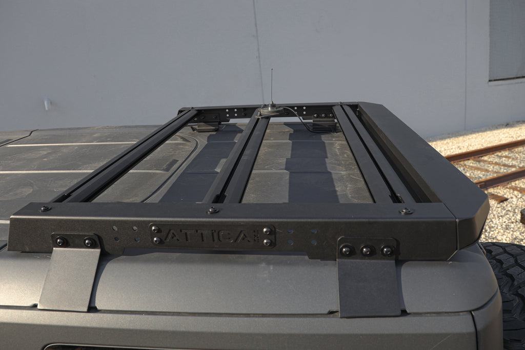 2021-2024 Ford Bronco Terra Series Rear Section Roof Rack Platform by Attica 4x4