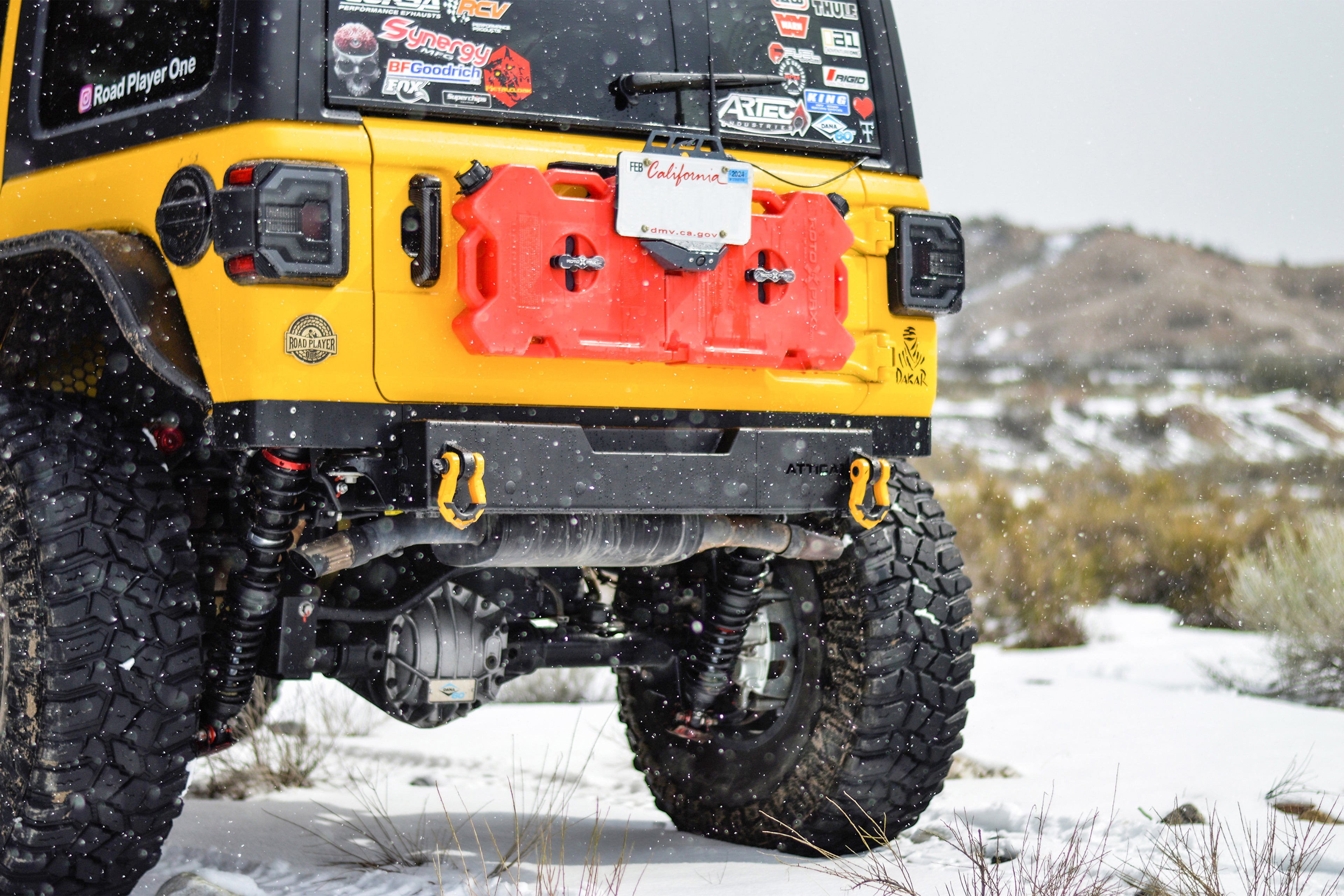 2018-2024 Jeep Wrangler JL Apex Series Rear Bumper Delete by Attica 4x4