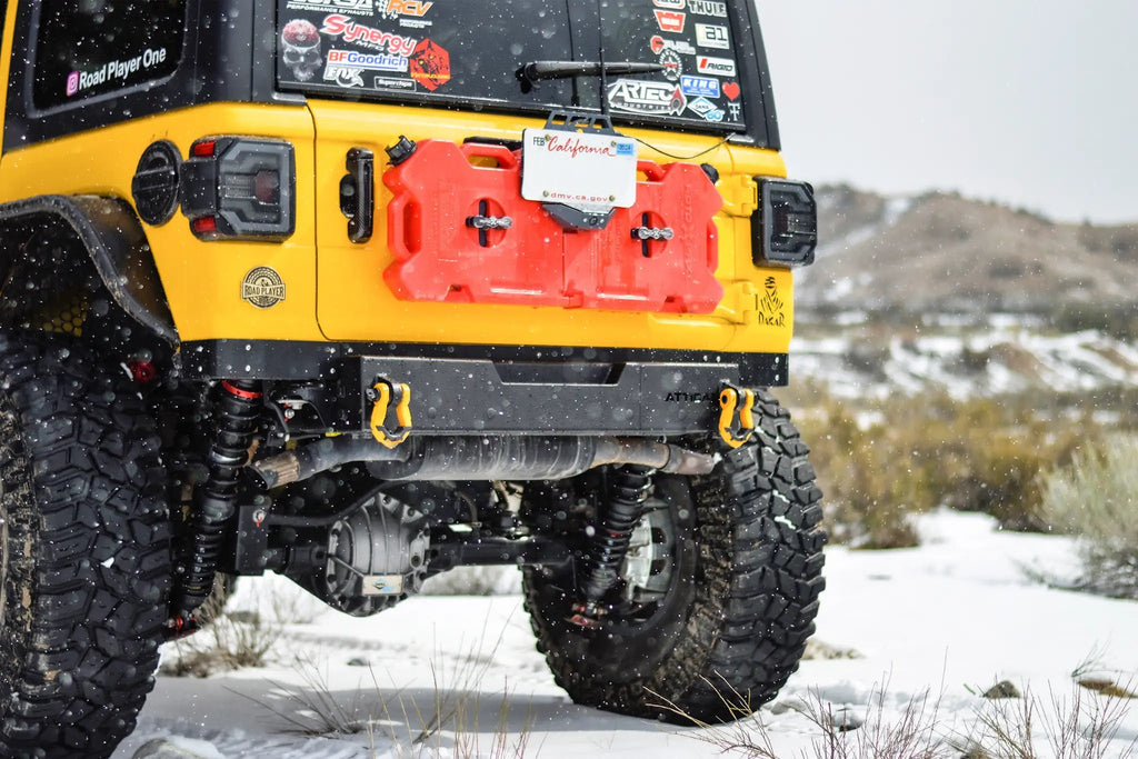 2018-2024 Jeep Wrangler JL Apex Series Rear Bumper Delete by Attica 4x4