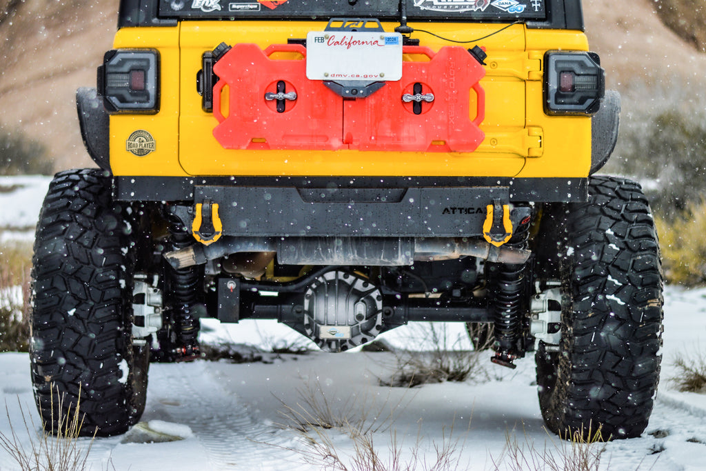 2018-2024 Jeep Wrangler JL Apex Series Rear Fascia Cover Kit by Attica 4x4