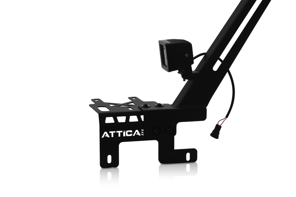 2018-2024 Jeep Wrangler JL / Gladiator 19-24 Frontier Series Pillar Light Mount by Attica 4x4