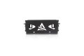 Universal Terra Series Flip-Up Roller Fairlead License Plate Bracket by Attica 4x4
