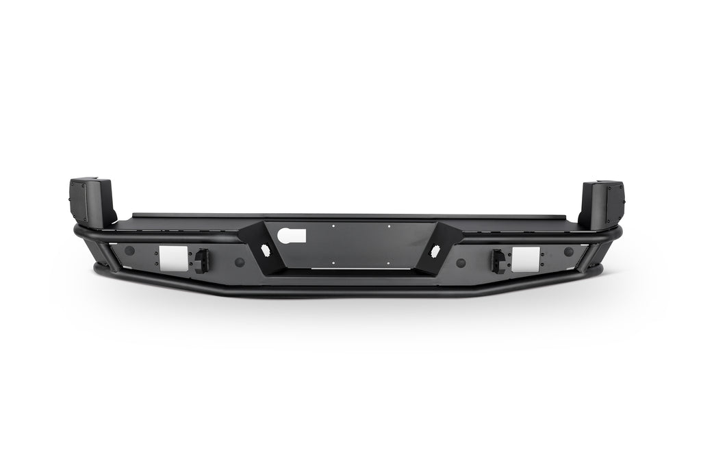 2016-2023 Toyota Tacoma Apex Series Rear Bumper - Black - Powder Coated - Steel by Attica 4x4