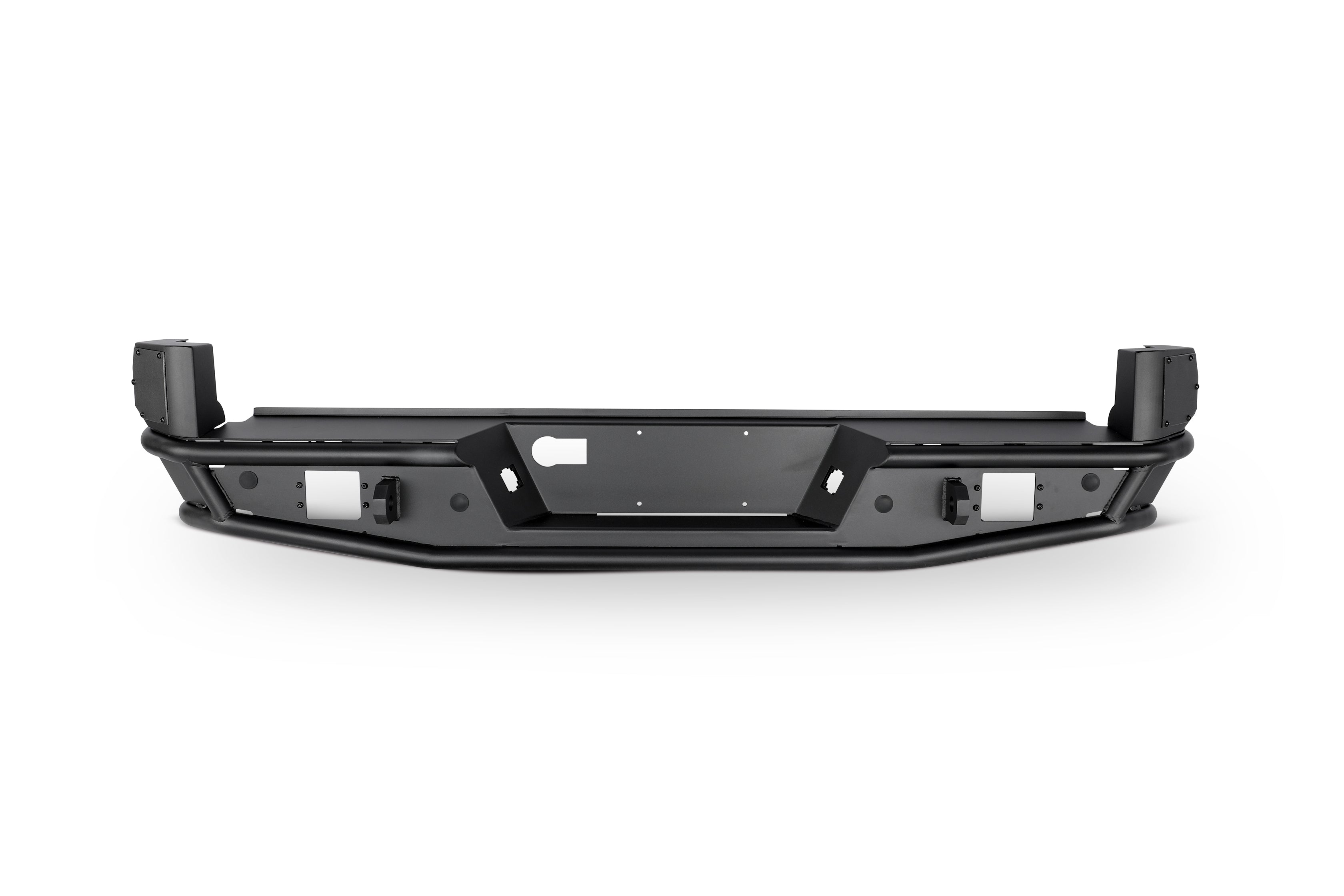 2016-2023 Toyota Tacoma Apex Series Rear Bumper - Black - Powder Coated - Steel by Attica 4x4