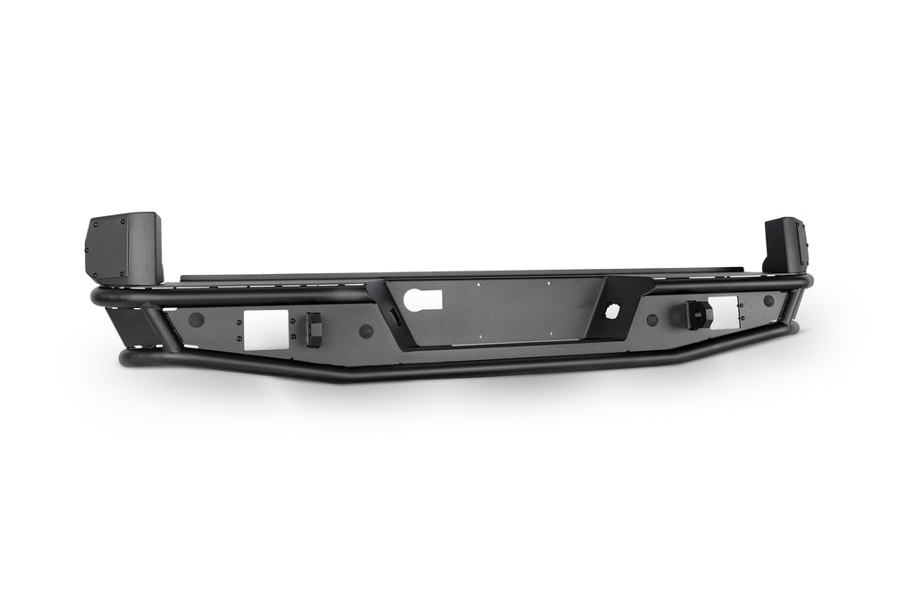 2016-2023 Toyota Tacoma Apex Series Rear Bumper - Black - Powder Coated - Steel by Attica 4x4