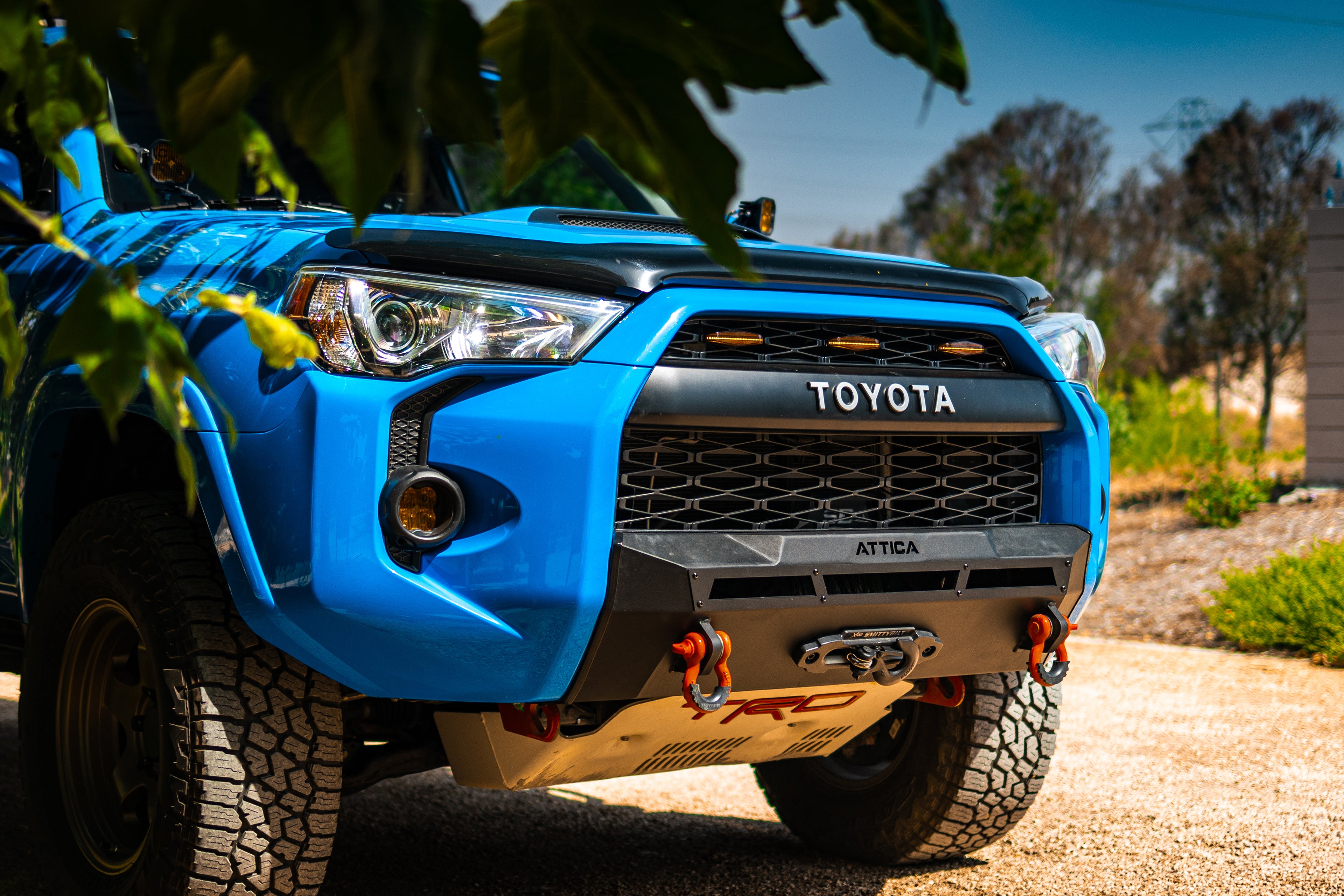 2014-2024 Toyota 4Runner Terra Series Stealth Center Mount Front Bumper by Attica 4x4