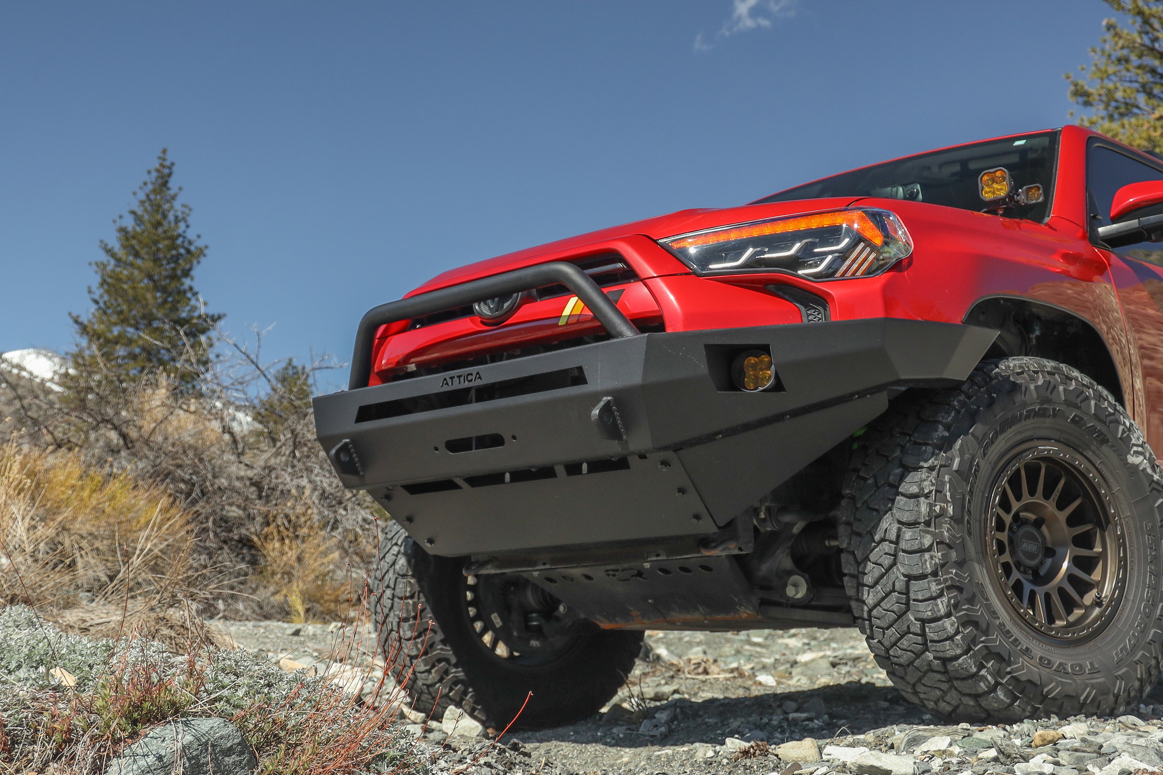 2014-2023 Toyota 4Runner Terra Series Front Winch Bumper by Attica 4x4
