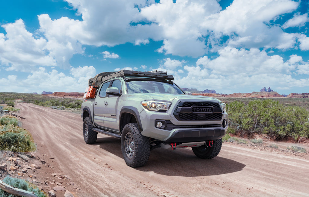 New LoadLifter 5000 load support kit for the 2005-23 Toyota Tacoma 2WD and 4WD. by Air Lift