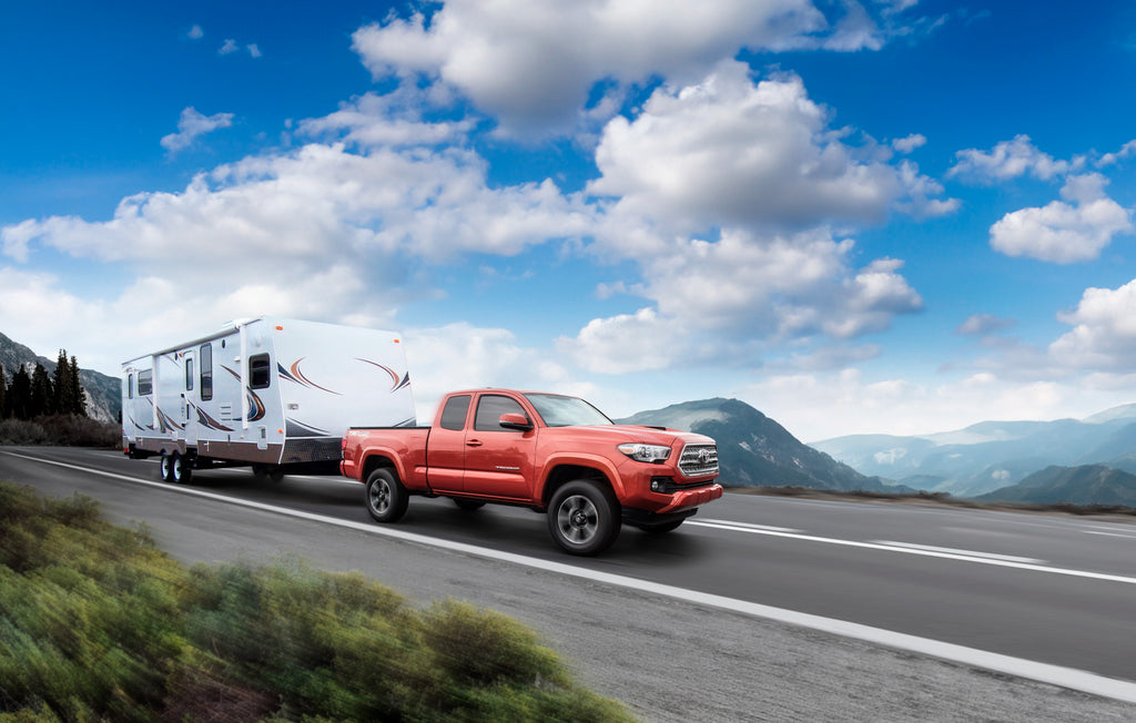 New LoadLifter 5000 load support kit for the 2005-23 Toyota Tacoma 2WD and 4WD. by Air Lift