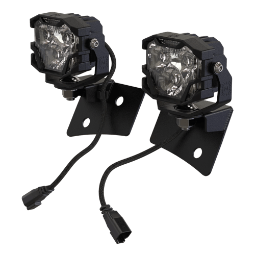 4B A-PILLAR BRACKETS WRANGLER JK 07-17 by Morimoto