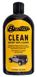 Bestop Cleaner - One 16-oz. bottle (boxed); Do not use on vinyl windows by Bestop
