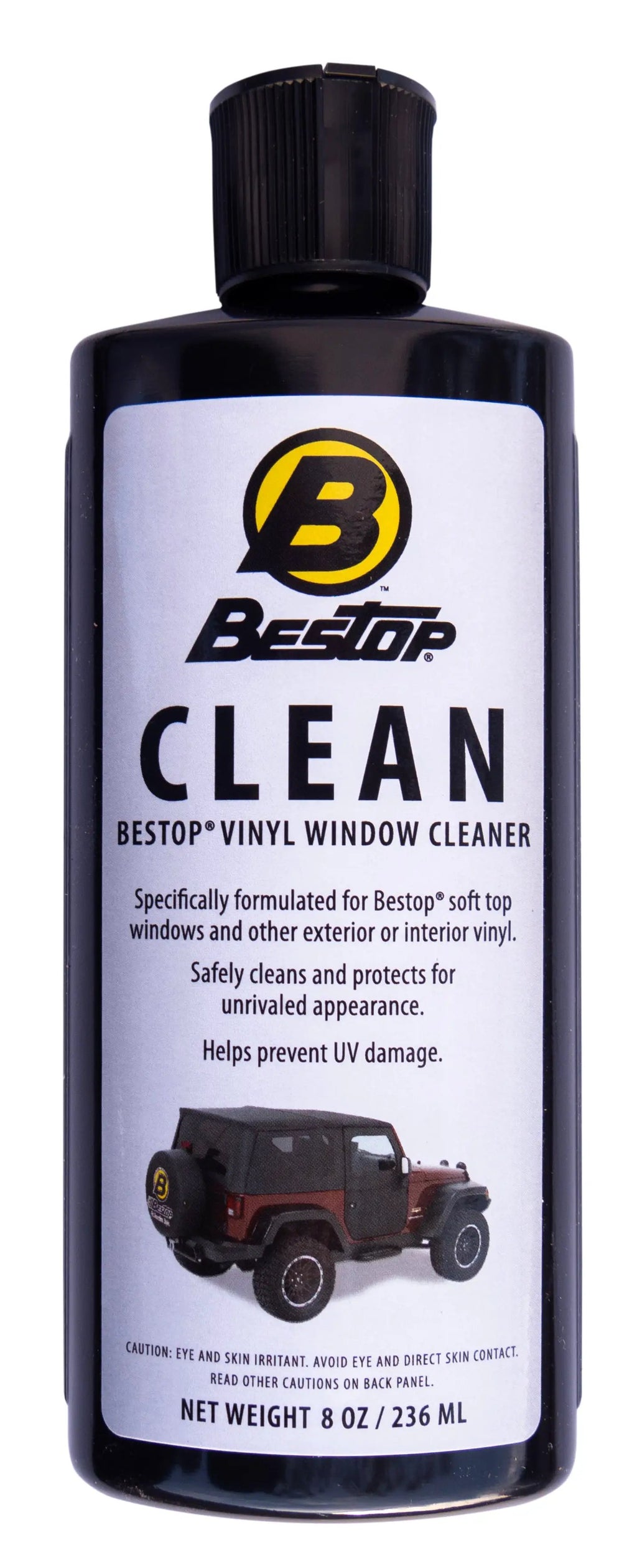 Bestop Vinyl Window Cleaner - One 8-oz. bottle (boxed) by Bestop