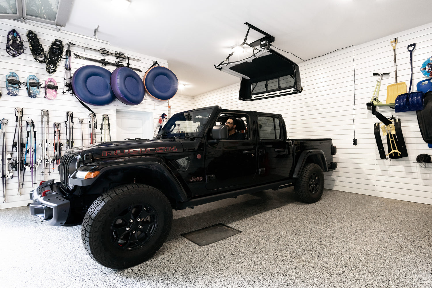 HOSS Hardtop Hoist - Jeep 2018-26 Wrangler JL (Black) by Bestop