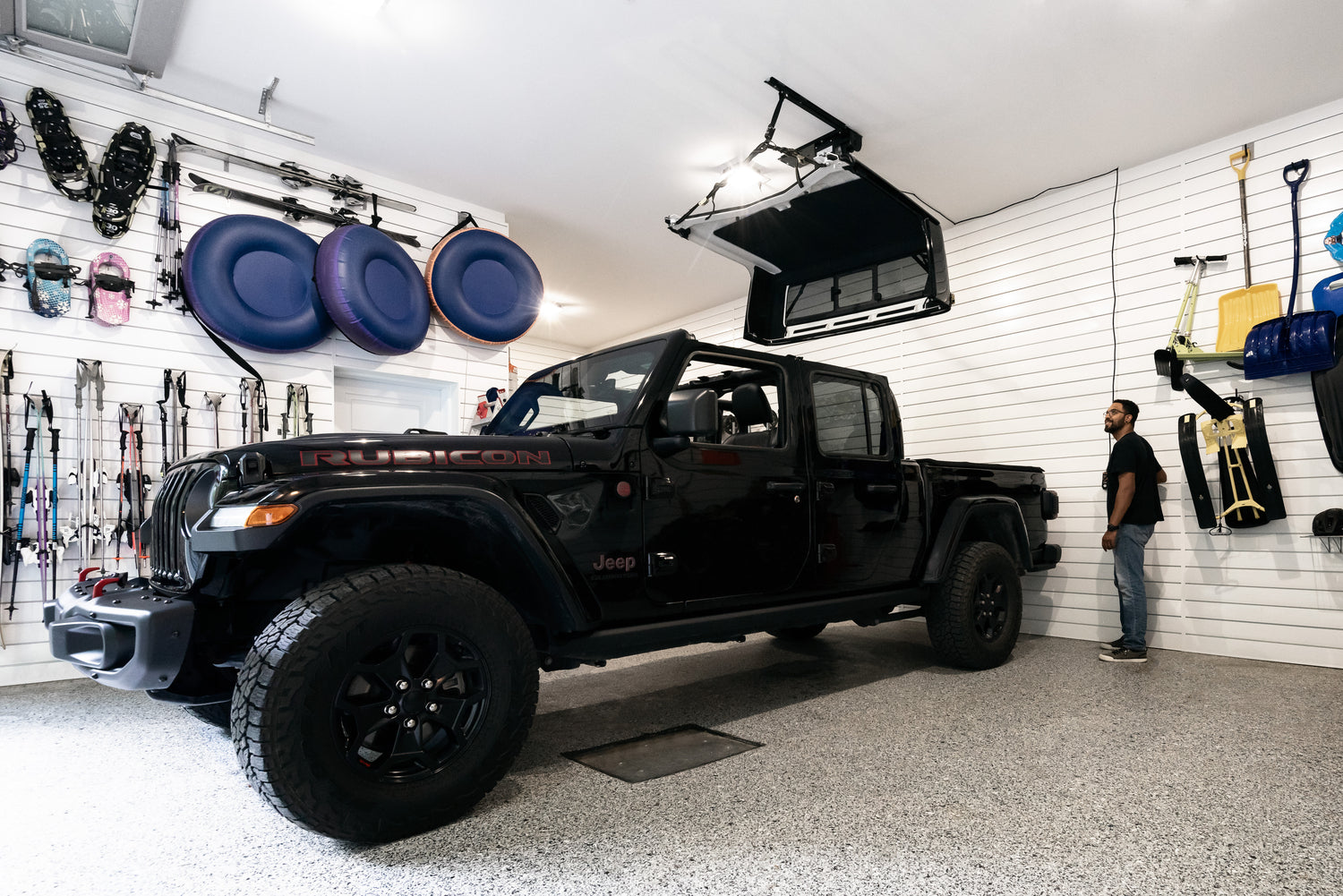 HOSS Hardtop Hoist - Jeep 2018-26 Wrangler JL (Black) by Bestop