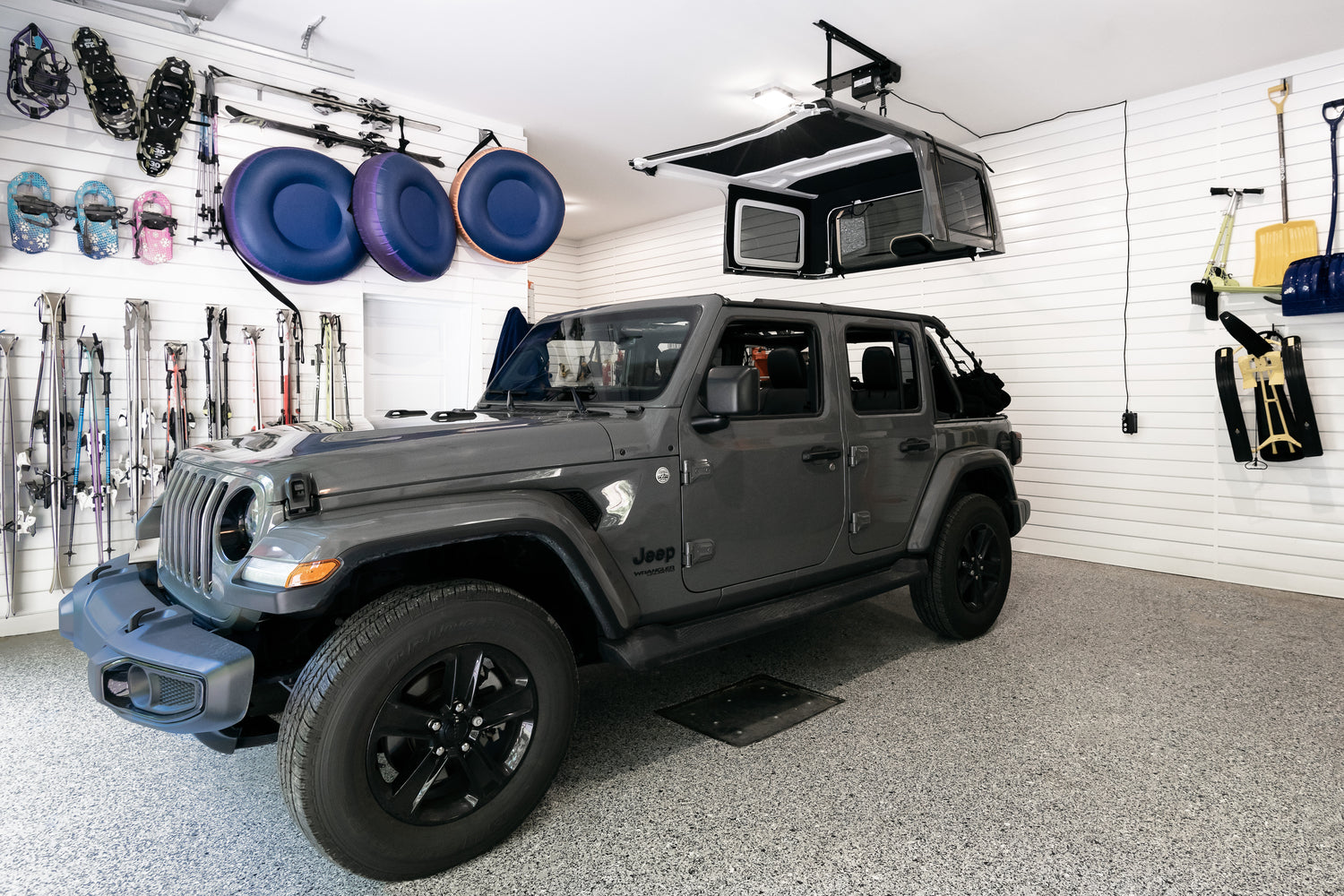 HOSS Hardtop Hoist - Jeep 2018-26 Wrangler JL (Black) by Bestop