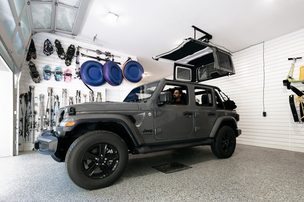 HOSS Hardtop Hoist - Jeep 2018-26 Wrangler JL (Black) by Bestop