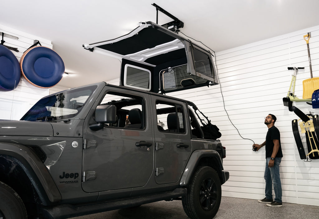 HOSS Hardtop Hoist - Jeep 2018-26 Wrangler JL (Black) by Bestop