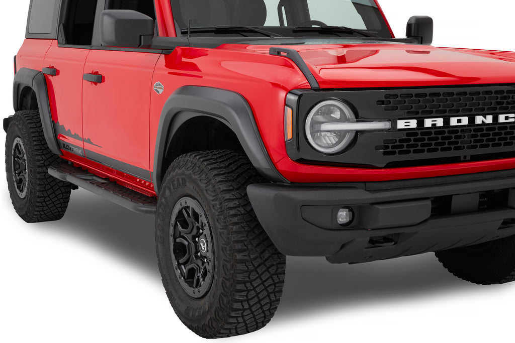 Bronco Fender Flares - '21-27 Bronco (Color: Black; Number of Doors: 4-Door) by Bestop