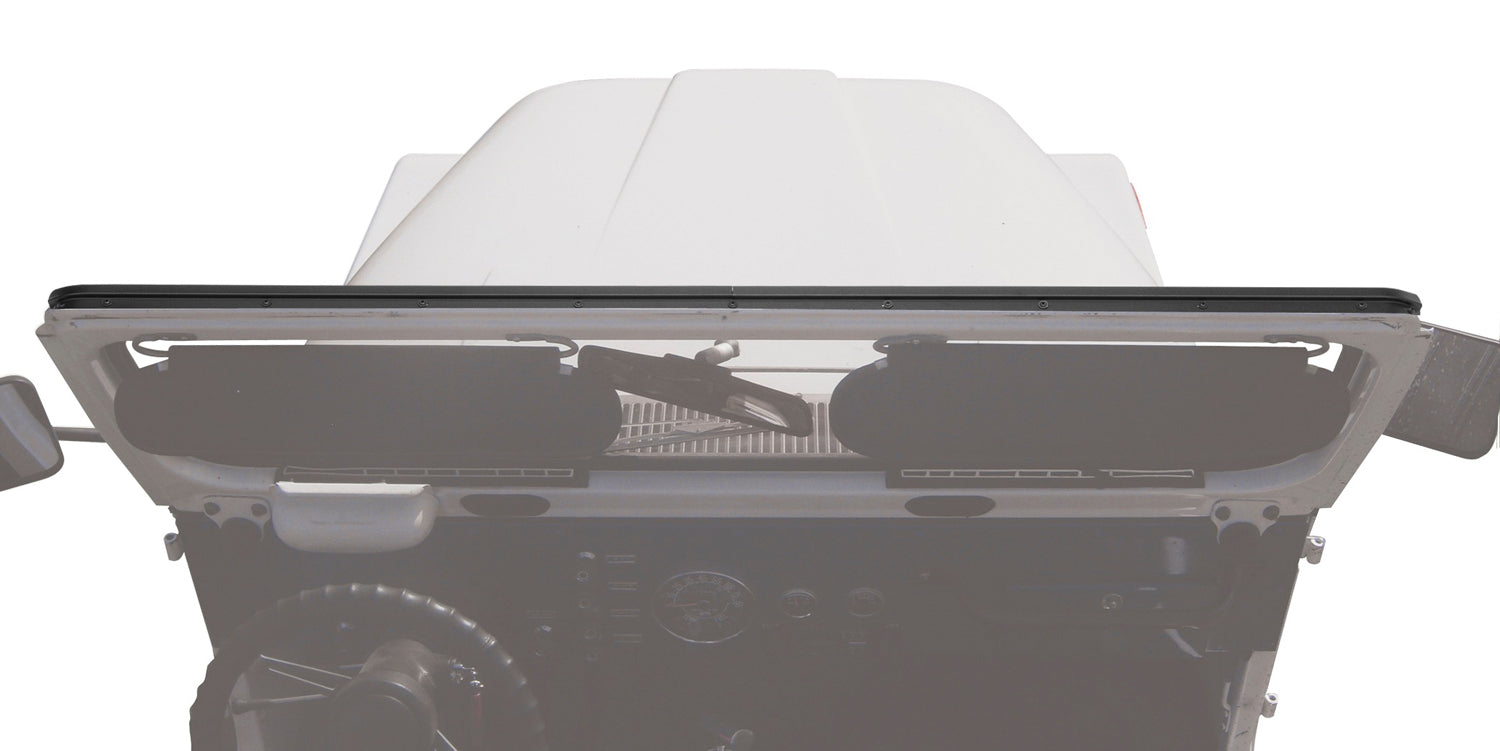 Windshield Channel - '72-80 Scout II (2-piece drill-in design) by Bestop