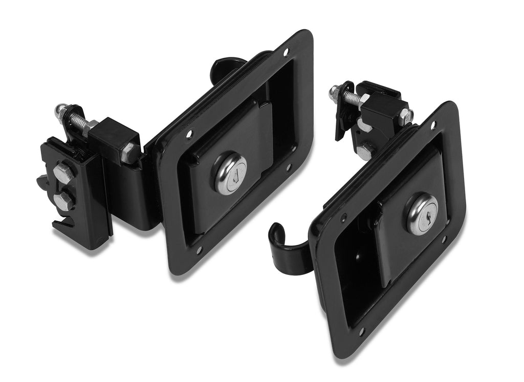 Door Handle Latches - Jeep '97-06 Wrangler TJ (Black) by Bestop