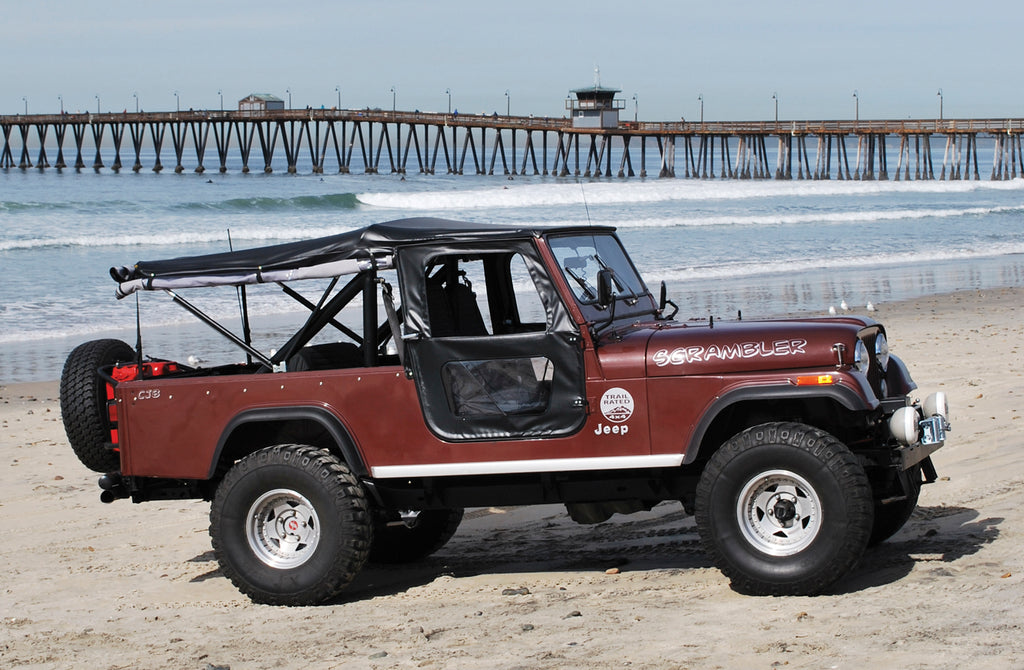 Tigertop - Jeep '55-75 CJ6 (Black Crush) by Bestop