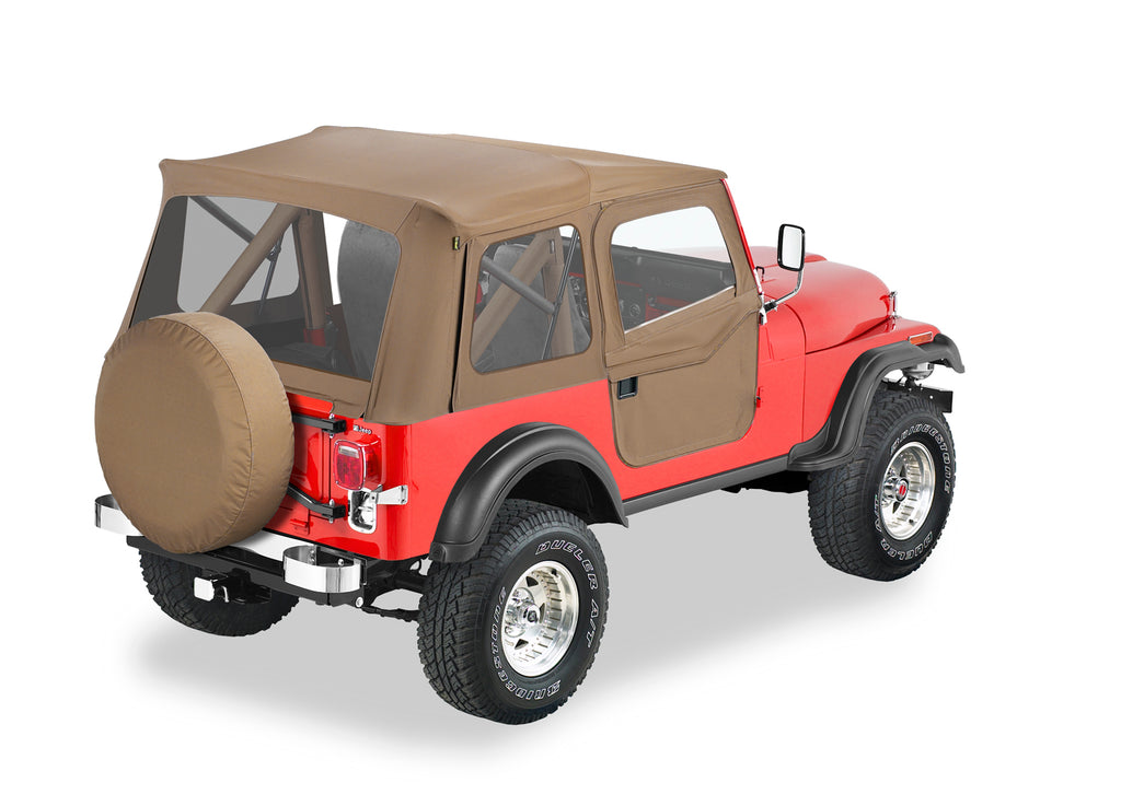 Supertop Classic - Jeep '76-83 CJ5 (Tan; Clear Windows) by Bestop