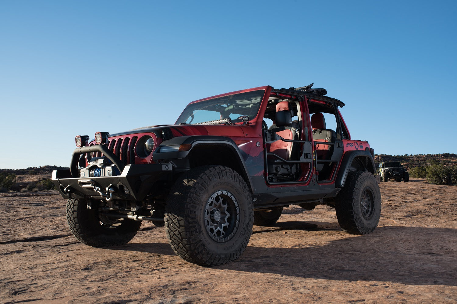 Element Doors - Jeep '20-26 Gladiator / '18-26 Wrangler JL (Front; Matte Black) by Bestop