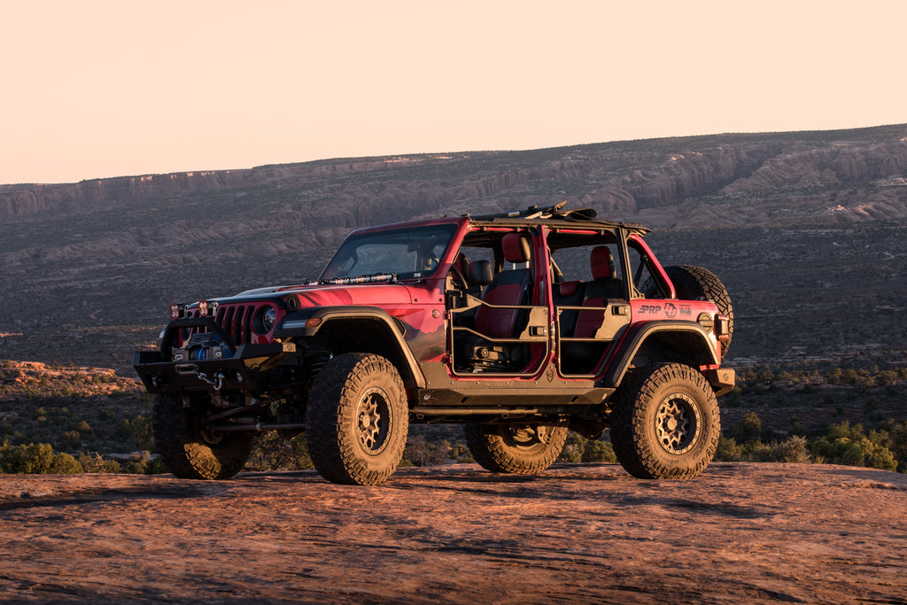 Element Doors - Jeep '20-26 Gladiator / '18-26 Wrangler JL (Front; Matte Black) by Bestop