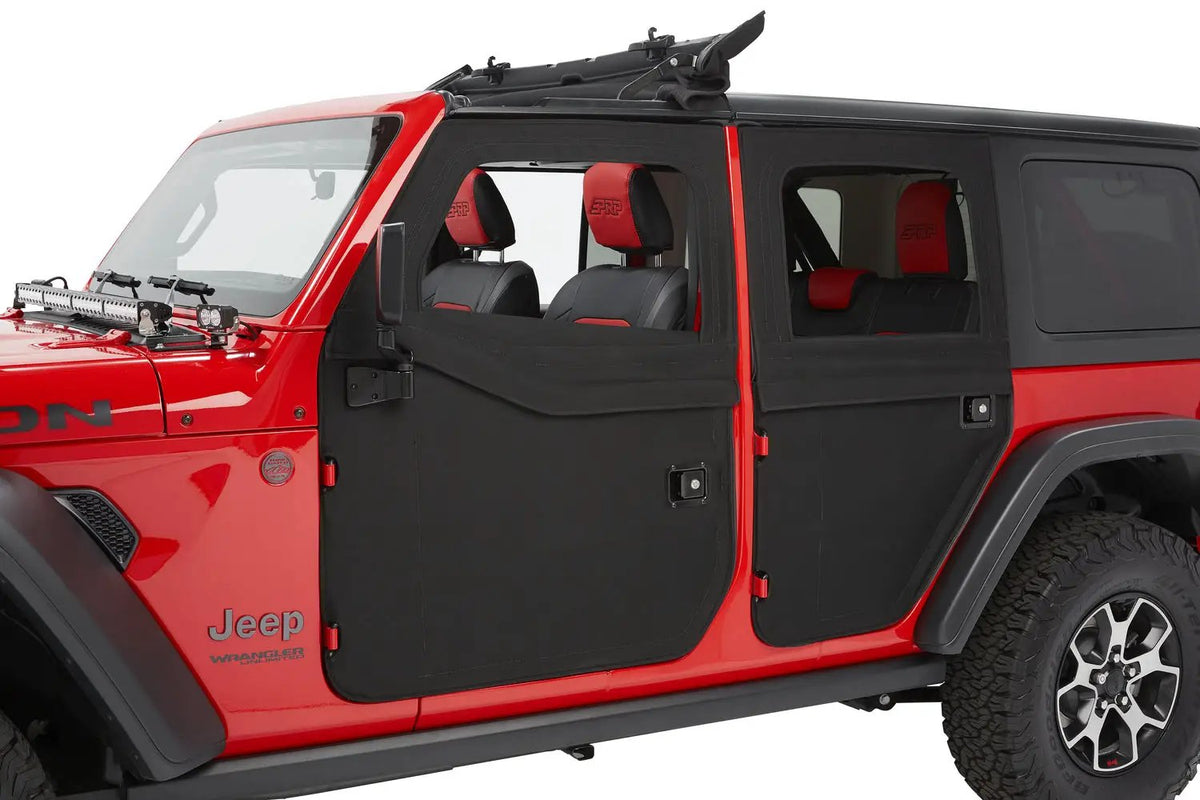 Full 2-Piece Fabric Doors by Bestop