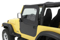 Element Upper Doors - Jeep '80-86 CJ7 / '87-95 Wrangler YJ (Black Denim) by Bestop