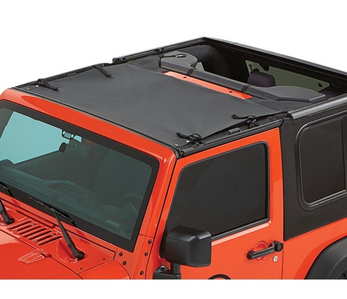 Sun Targa Bikini - Jeep '07-18 Wrangler JK (Black Diamond) by Bestop