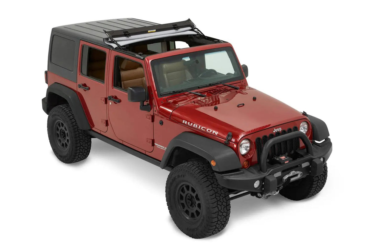 Sunrider for Hardtop - Jeep '07-18 Wrangler JK (Black Diamond; 2-Door or 4-Door) by Bestop