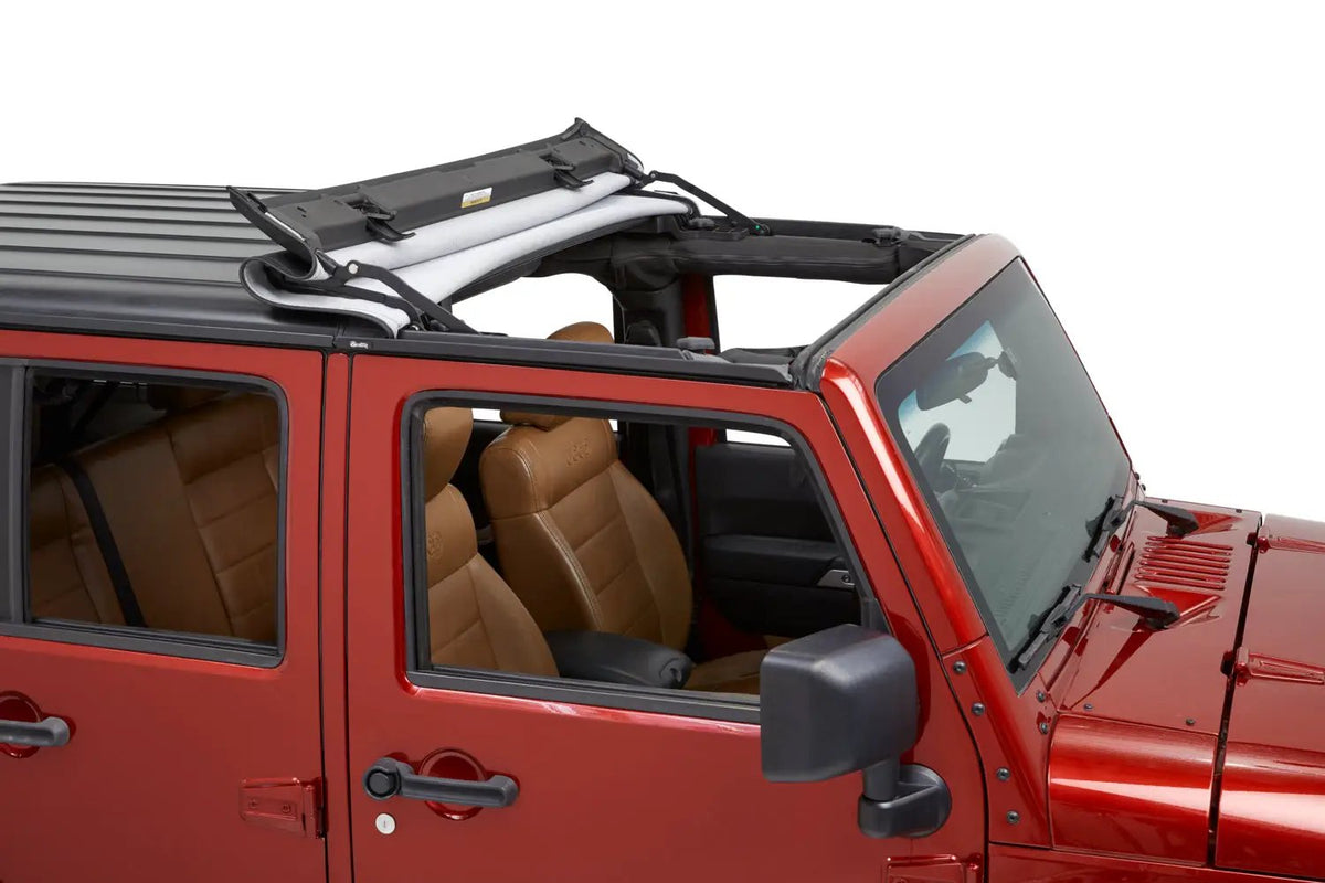 Sunrider for Hardtop - Jeep '07-18 Wrangler JK (Black Diamond; 2-Door or 4-Door) by Bestop