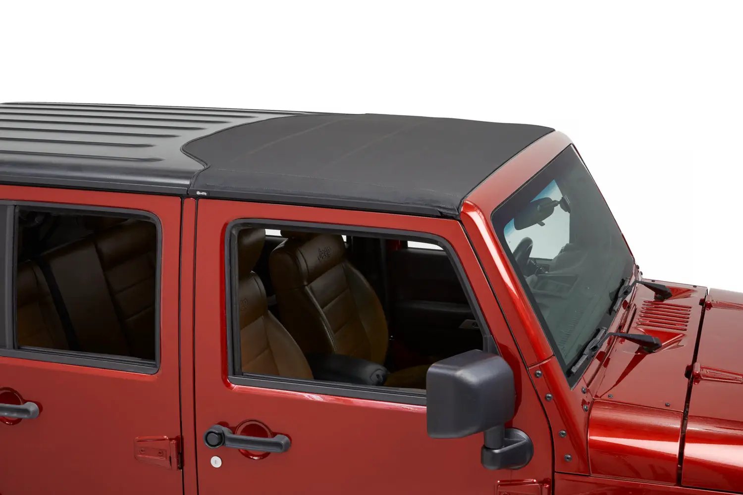 Sunrider for Hardtop - Jeep '07-18 Wrangler JK (Black Diamond; 2-Door or 4-Door) by Bestop