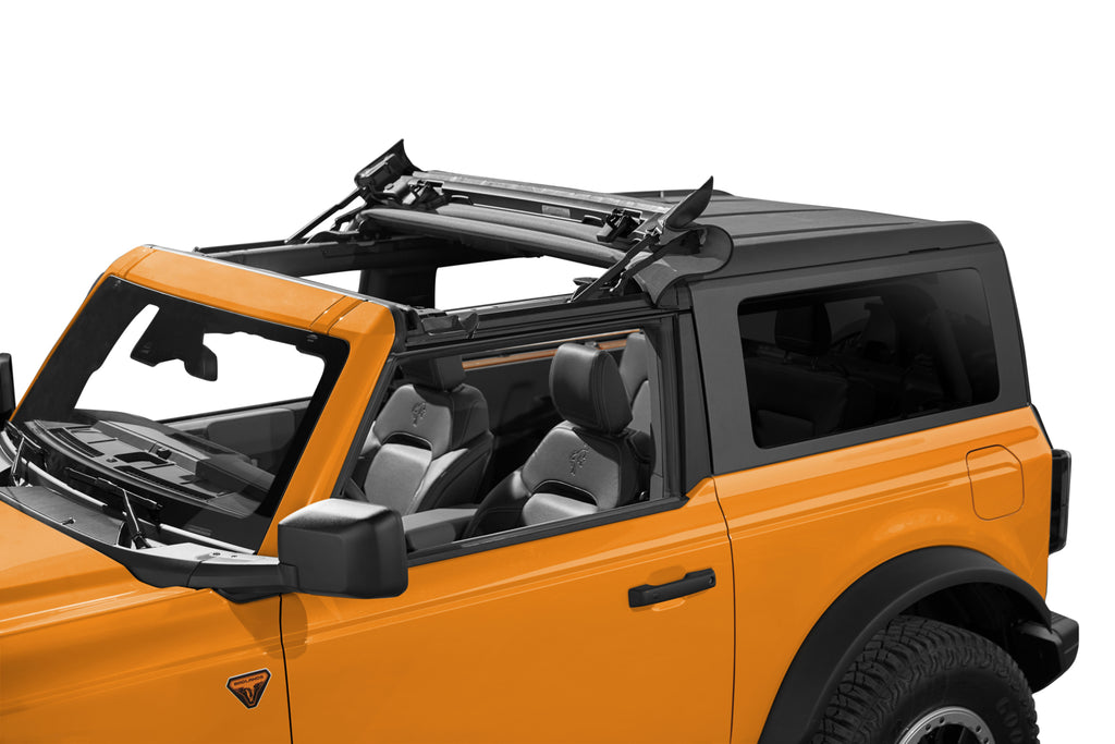 Sunrider for Hardtop - '21-27 Bronco; Bronco Raptor; 2-Door (Black Diamond) by Bestop
