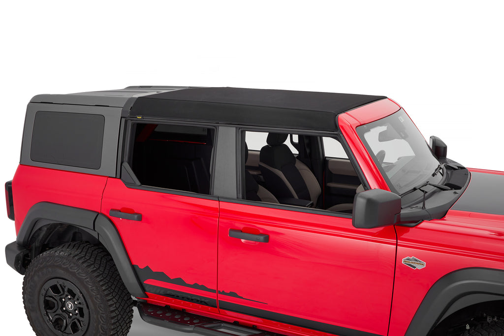 Skyrider for Hardtop - '21-26 Bronco 4-Door (Premium Black Twill) by Bestop