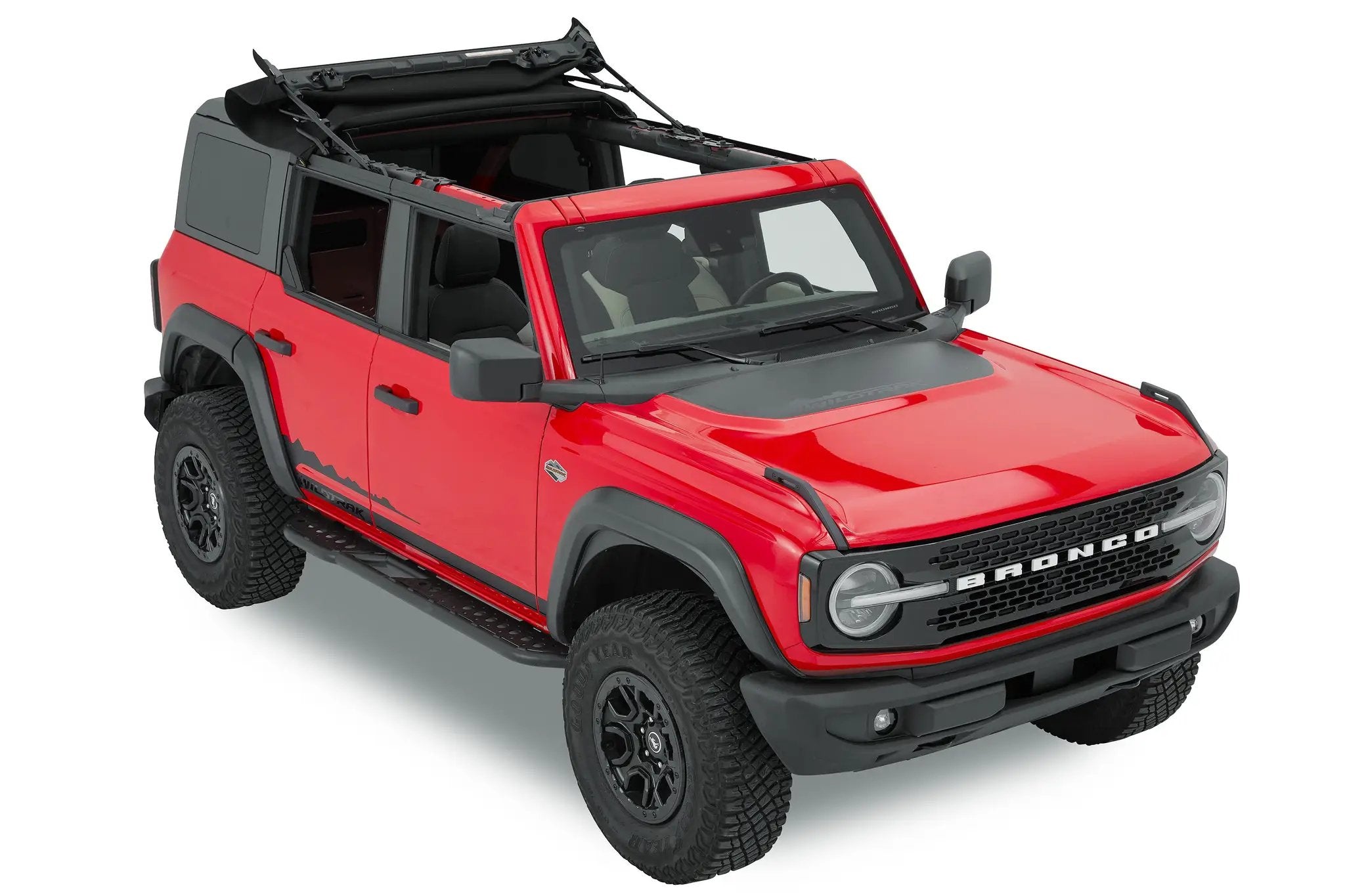 Skyrider for Hardtop - '21-27 Bronco 4-Door (Black Diamond) by Bestop