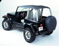 Strapless Safari Bikini - Jeep '92-95 Wrangler YJ (Black Denim) by Bestop
