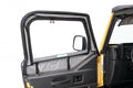 Fabric Door Skins - Jeep '97-06 Wrangler TJ (Black Denim) by Bestop