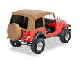 Supertop Classic - Jeep '76-86 CJ7 / '87-95 Wrangler YJ (Spice; Tinted Windows) by Bestop