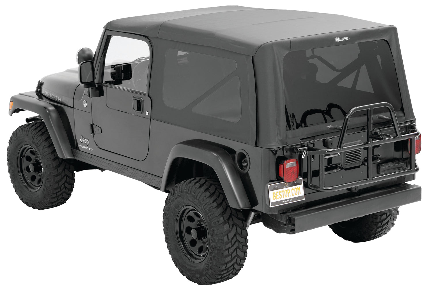 Supertop - Jeep '04-06 Wrangler TJ Unlimited (Black Diamond) by Bestop