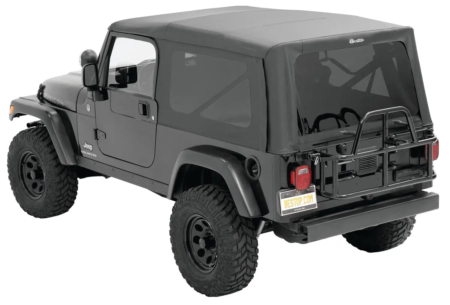 Supertop - Jeep '04-06 Wrangler TJ Unlimited (Black Diamond) by Bestop