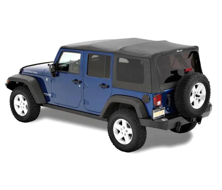 Supertop - Jeep '07-18 Wrangler JK 4-Door (Black Diamond) by Bestop