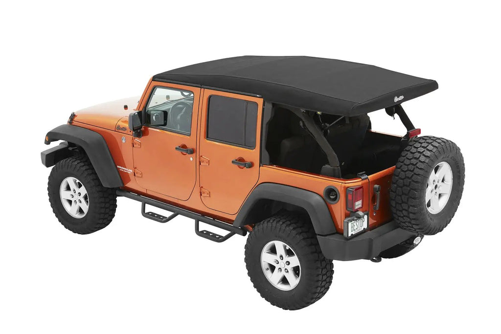 Supertop Ultra - Jeep '07-18 Wrangler JK 4-Door (Premium Black Twill) by Bestop