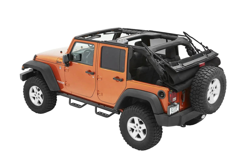 Supertop Ultra - Jeep '07-18 Wrangler JK 4-Door (Premium Black Twill) by Bestop