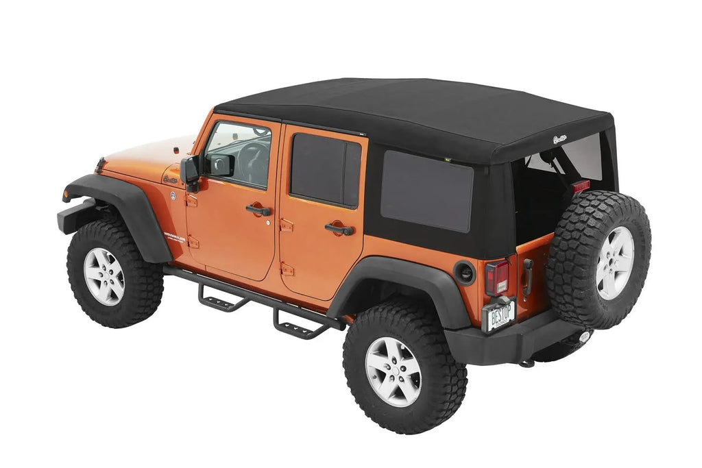 Supertop Ultra - Jeep '07-18 Wrangler JK 4-Door (Premium Black Twill) by Bestop