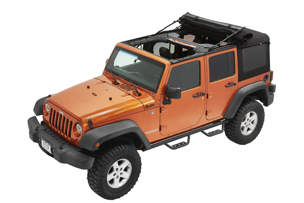Supertop Ultra - Jeep '07-18 Wrangler JK 4-Door (Premium Black Twill) by Bestop